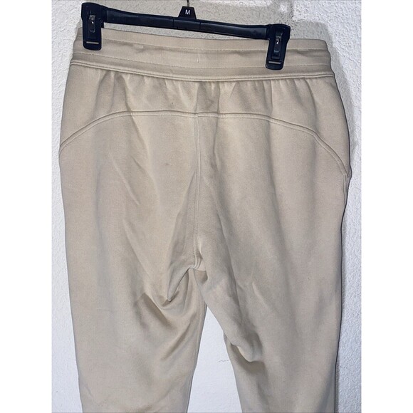 Lululemon Scuba High Rise Jogger Fleece Pants 27 Trench W5CVAS Tan 10 Athleisure - Picture 7 of 9